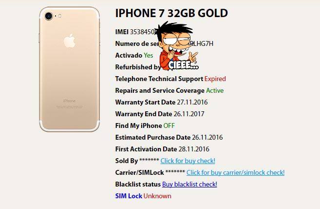 ServiceUnlockGs's tweet image. Script @i_phisher
SMS sender #MagicApp @engine_app 
IMEI 3538450XXXXXXX
Carrier:T-Mobile USA
iCloud Status Lost/stolen
Rejected iPhone 7