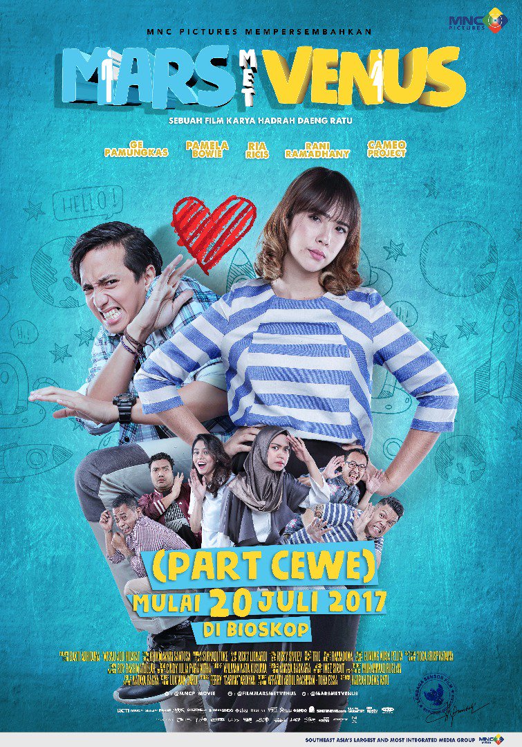 1 Bulan lagi film #MarsMetVenus yg part cewek mulai tayang di Bioskop! 20 juli 2017 pantengin terus <a href="/MarsMetVenus/">FilmMarsMetVenus</a> dan <a href="/beedahfilm/">Beedah FILM</a>