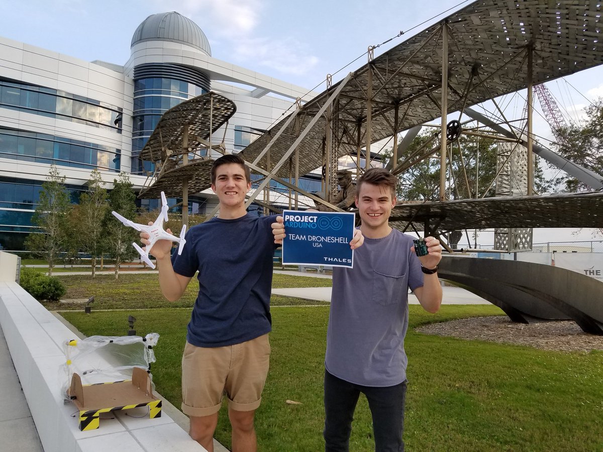 tanyacortegaca's tweet image. TeamDroneshell touchdown tomorrow in Paris for their prize! #ThalesArduino #ParisAirShow @OJ_Poole @_paulbowles @JimShultman @JamesKirkSoCal