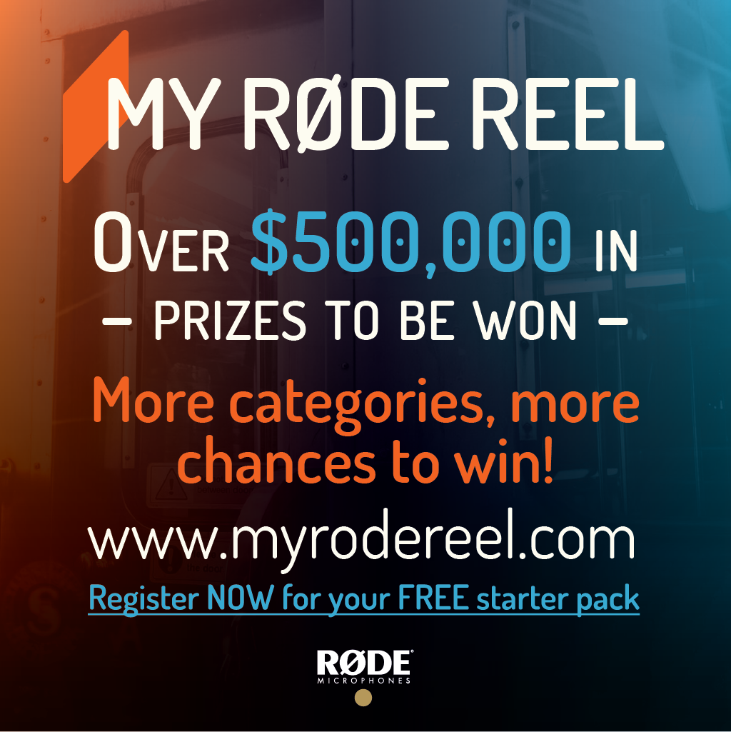 LemacFilm's tweet photo. The 2017 @rodemics #MyRodeReel film comp closes June 30. There's till time to enter to win over $500,000 in prizes https://t.co/C0aduSEm3Z https://t.co/5zE2NF4UAl