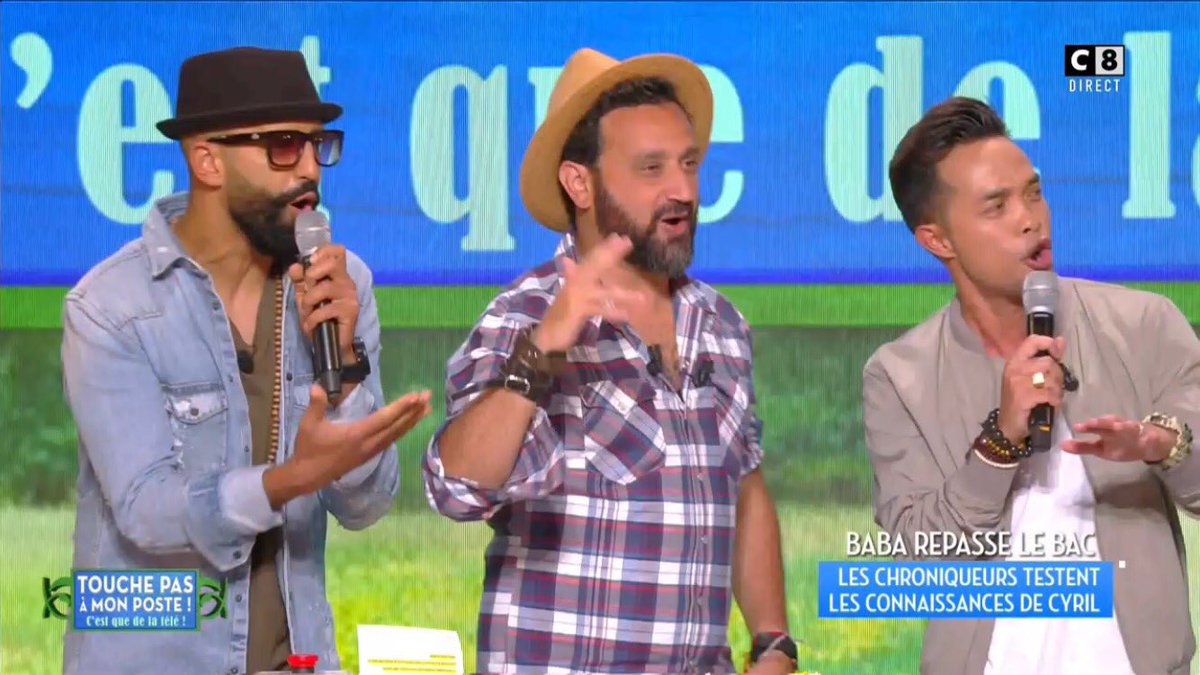 soprooff's tweet photo. Avec @TibzOff @KarineLMOff et @T30_Off #TPMP a rassemblé 1,267M tvsp soit 5,7% PDA #audiences https://t.co/4LrQjcmyTo