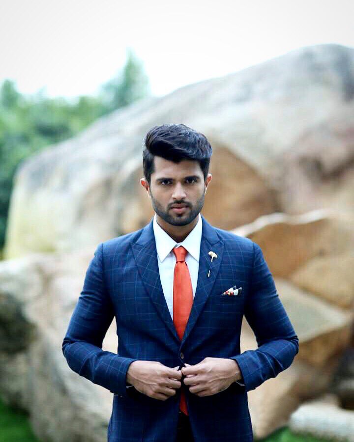 Vijay Devarakonda's Red-Black Suit - Not for 'Project K' -  TeluguBulletin.com