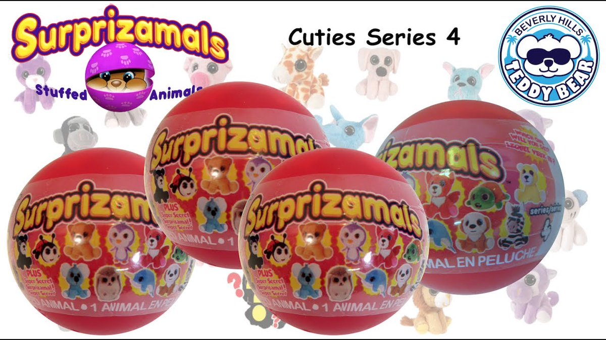 How adorable are Surprizamals Series 4? Check our unboxing
youtu.be/MNjUY5yLVWQ <a href="/surprizamals/">Surprizamals</a> #plush #teddybear #cuteanimals #geekstuff