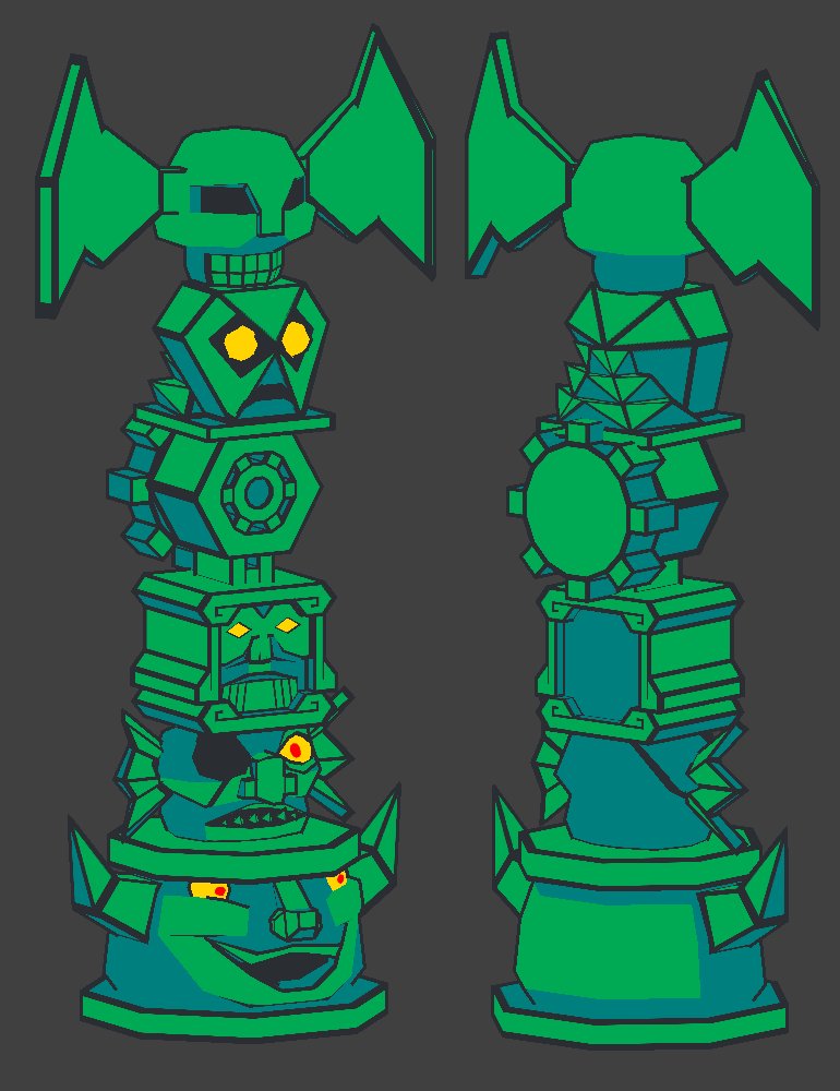 Strawberryoctii Some More Wild Woody Redrawn Models This Time Of The Totem Bros Lowman Squidlips Brimstone Lugnuts Orbit And Tombstone T Co P2lqodesw9 Twitter