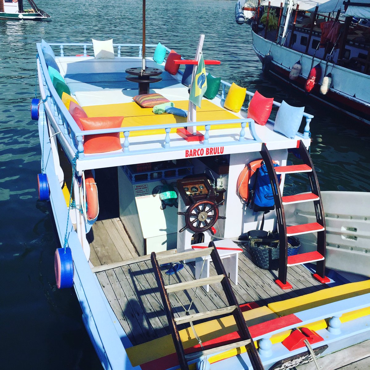 #boating in #paraty #brazil. Highly recommend this #boat and #captain #travel