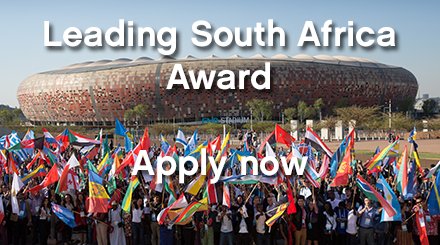 Are you a #youngleader from South Africa? Apply for the Leading South Africa Award to attend the #OYW 2017 Summit: bit.ly/2rLNX08