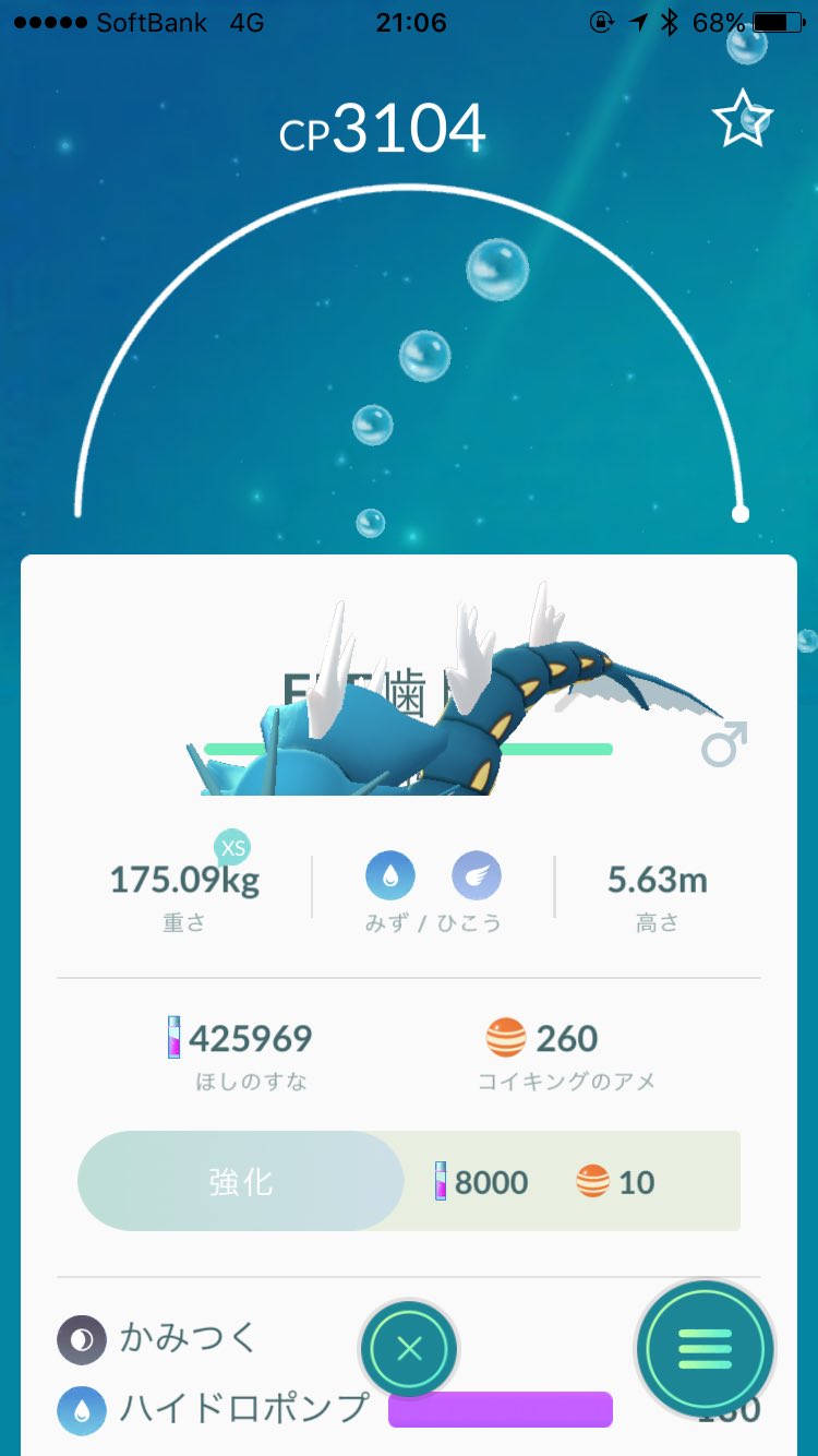 ポケモンgo ポケモンの表示が切れる はみ出る不具合発生中 ギャラドス カイリューなど
