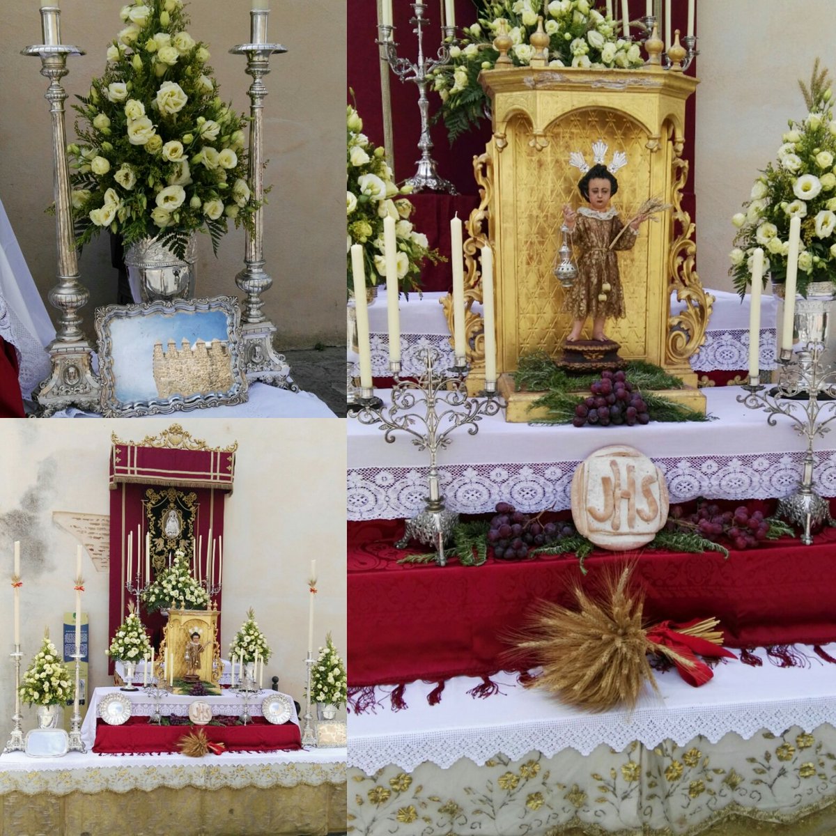 Altar de Corpus de nuestra hermandad.