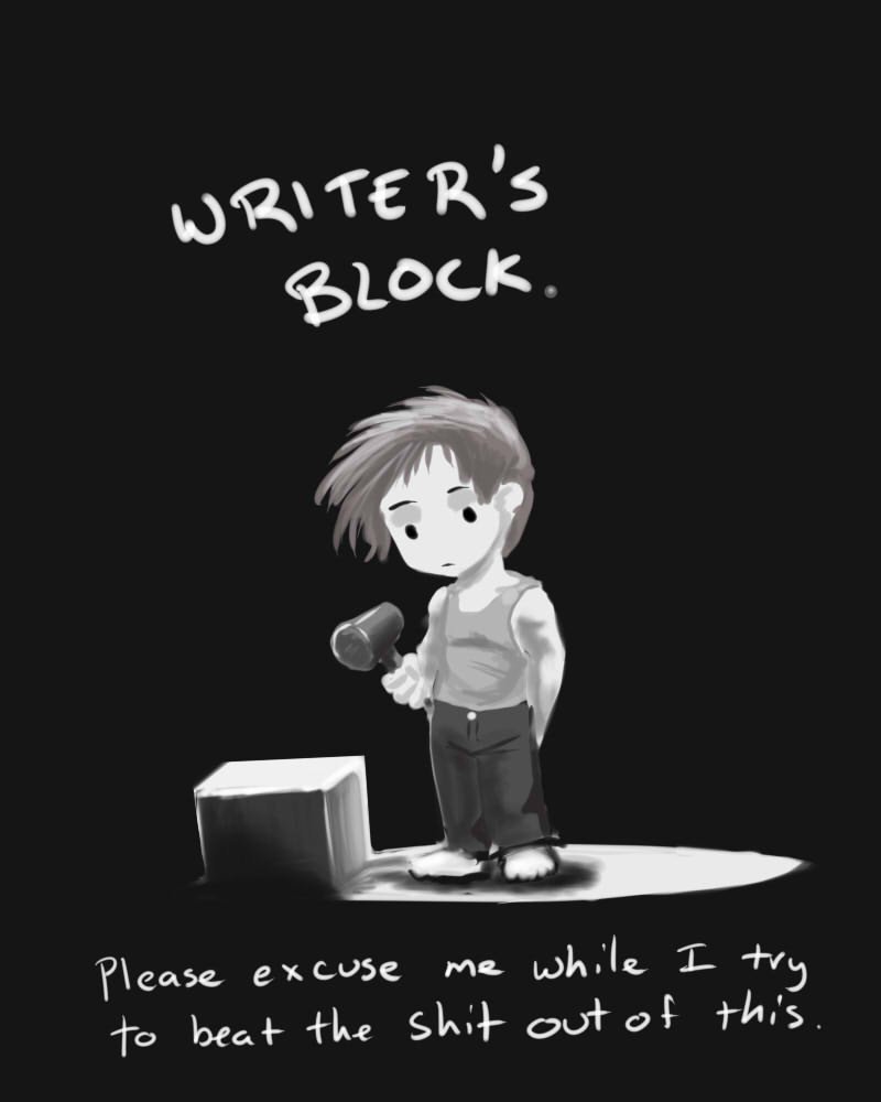 Scott B Stenning (@scottbstenning) on Twitter photo #writersblock #frustrating #chinup #writersblock #frustrating #chinup