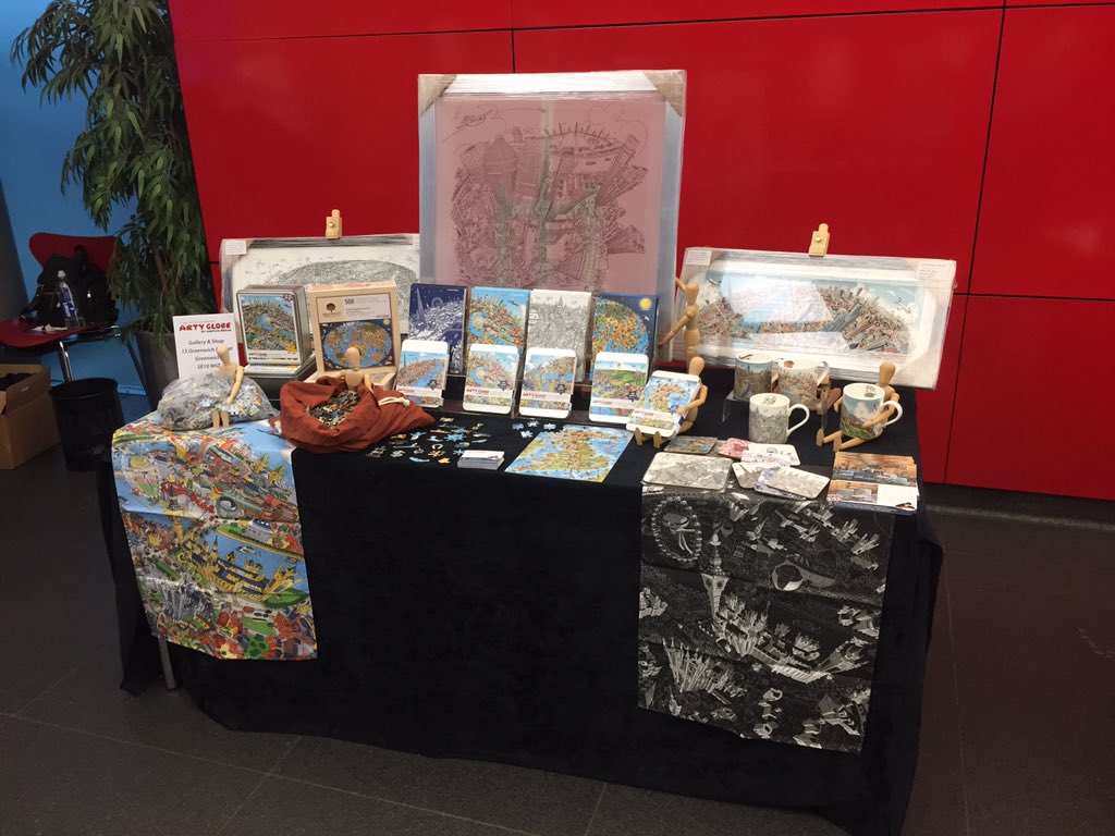 Both <a href="/isaaclilos/">Isaac Lilos</a> &amp; <a href="/hartwigbraun/">Hartwig Braun</a> taking part in #HSBCpopup week at <a href="/HSBC/">HSBC</a> headquarters at #CanaryWharf. It's great!