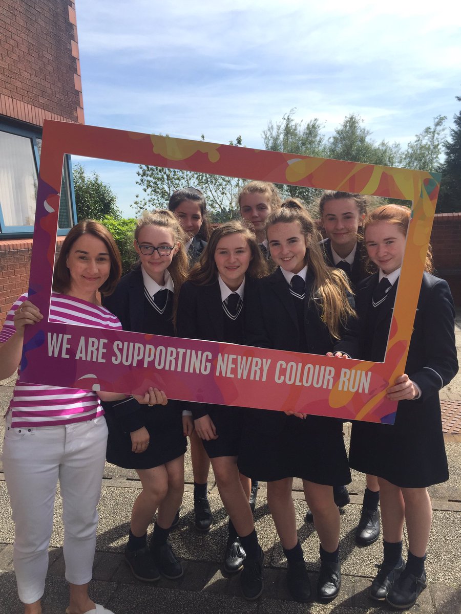 Thank you to <a href="/OLSNewry/">Our Lady's, Newry</a> for supporting <a href="/newrycolourrun/">Newry Colour Run</a>! With nearly 100 students taking part 🎉🌈