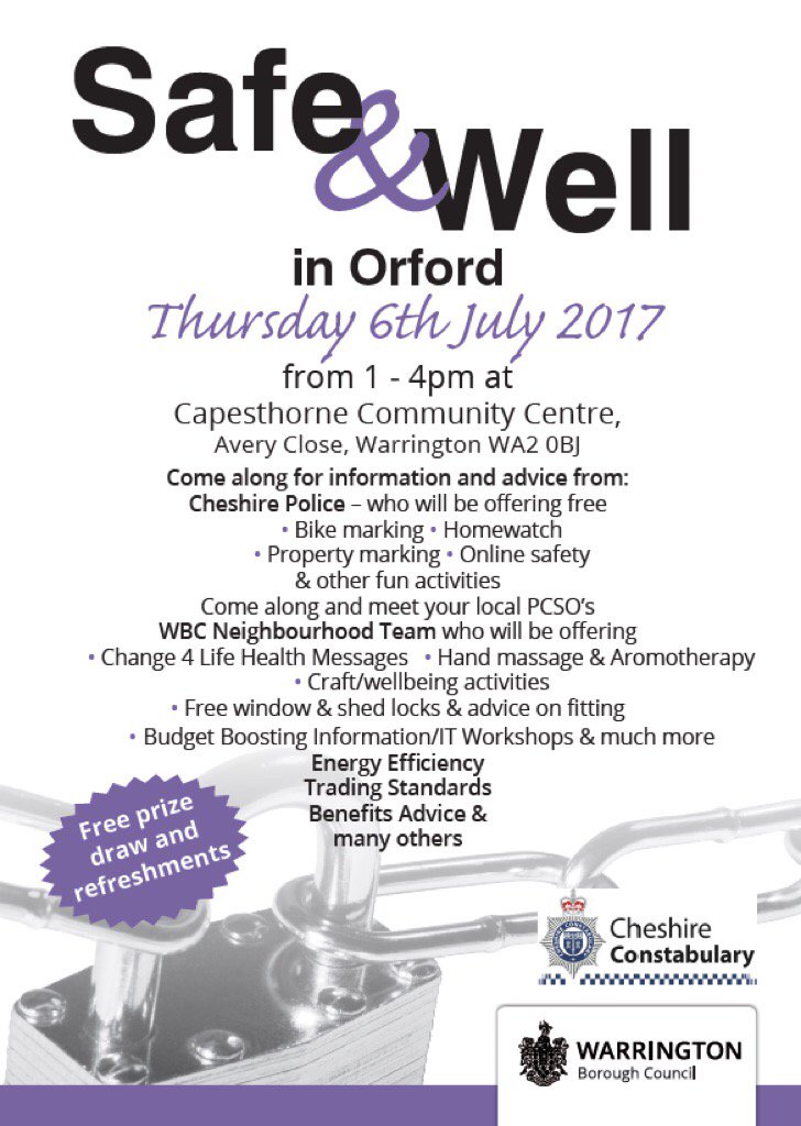 PoliceWarr's tweet image. Sgt Lagar and Warrington North team working with partners to benefit the community #excitingevent #hereforcommunities