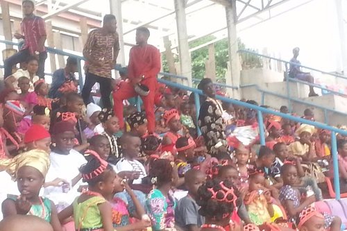 Live now at FC Ifeanyi Ubah International Stadium, all the children of Anambra is here celebrating the return of Dr Patrick Ifeanyi Ubah in Nnewi