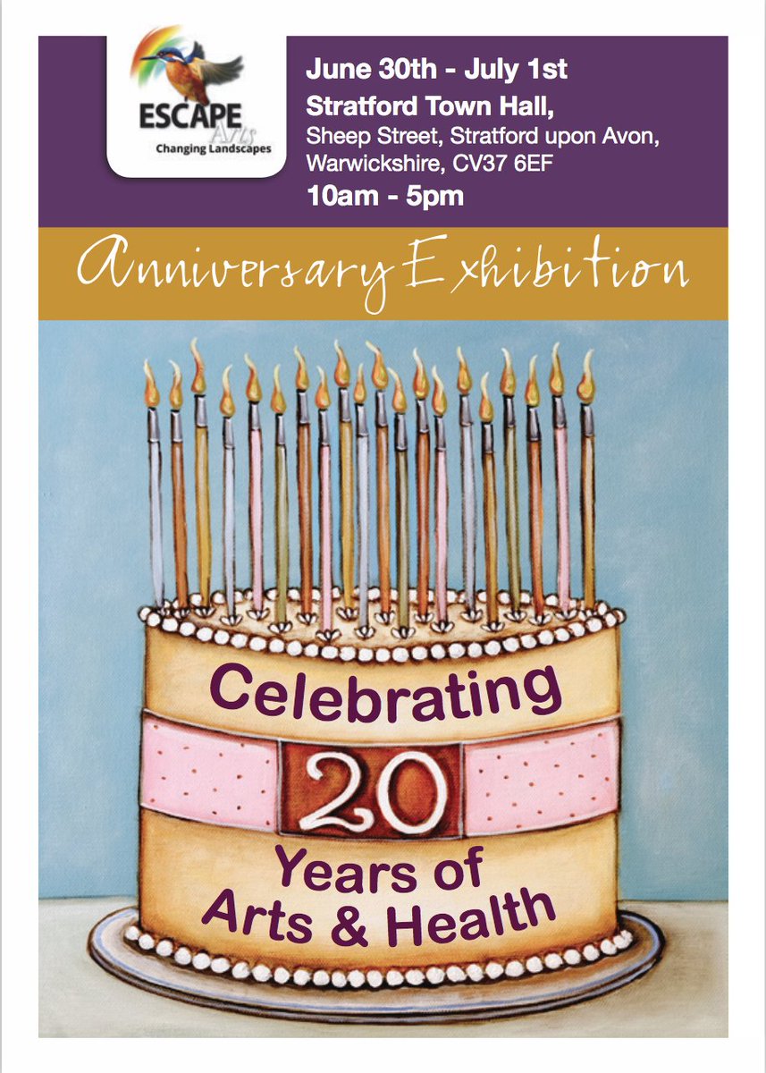 Escape_Changing's tweet image. Join us next week during @WarwickshireOS &amp;amp; @river_festival to celebrate 20 years of community arts! bit.ly/2tJ3pqd #nobarriers