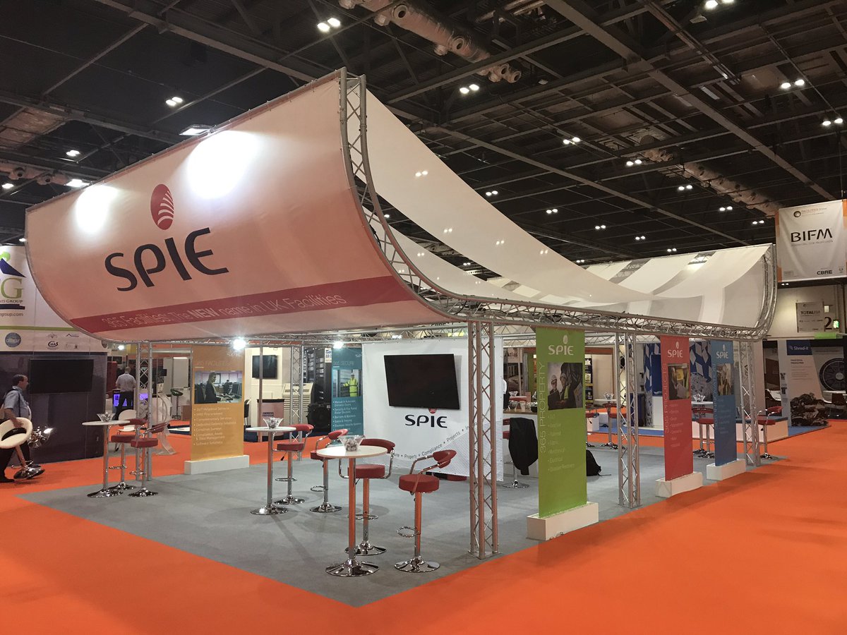 Trios_Group's tweet photo. Our stand at #FacilitiesShow2017 which starts today @ExCeLLondon Big news to be announced here at 11.00. Come and join us! https://t.co/cxa2KB2glW