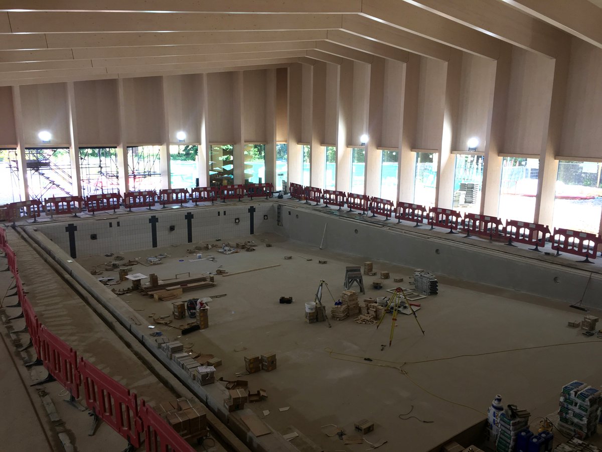 Work at Freemen's School in Ashtead Park is coming on very nicely. Completion is scheduled for early August 2017.