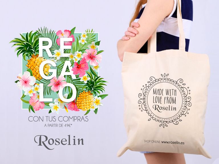 Útil, práctica y muy a la moda, la bolsa ecológica de tela que te regala este verano  <a href="/RoselinJoyeros/">Roselin</a> ➡️ buff.ly/2rvo7cw