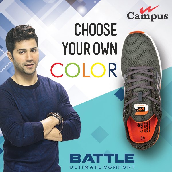 campus shoes battle model