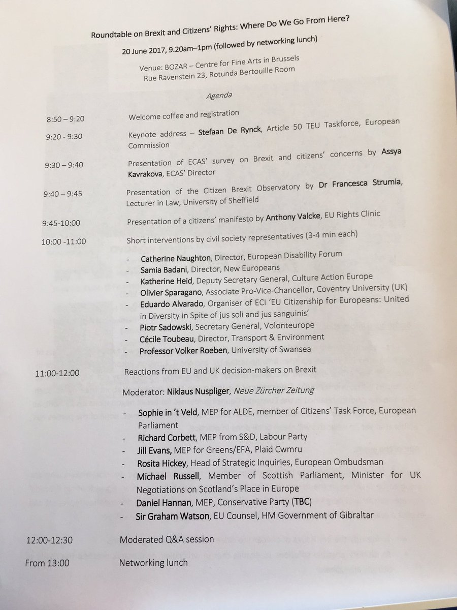 Francesca Strumia (@franstrumia) on Twitter photo Presenting <a href="/lawsheffield/">School of Law, Sheffield</a> Citizen Brexit Observatory at Brussels roundtable Brexit & Citizenship Rights #BestBrexit4U Presenting <a href="/lawsheffield/">School of Law, Sheffield</a> Citizen Brexit Observatory at Brussels roundtable Brexit & Citizenship Rights #BestBrexit4U