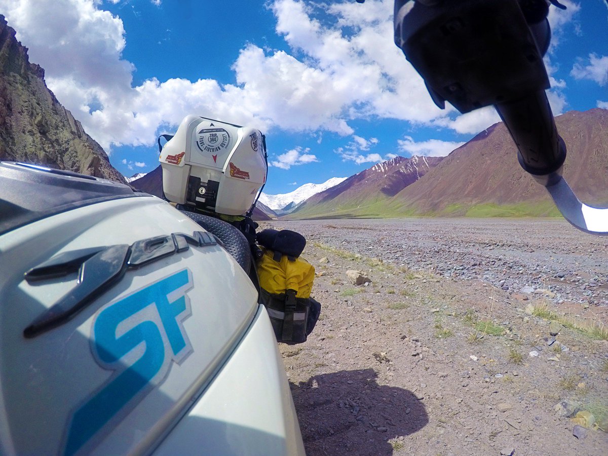 SFWatches's tweet photo. The Journey begins. We're keeping track. Onwards from Dushanbe, Tajikistan, connecting to Pamir Highway. https://t.co/Ru86FiUUBA