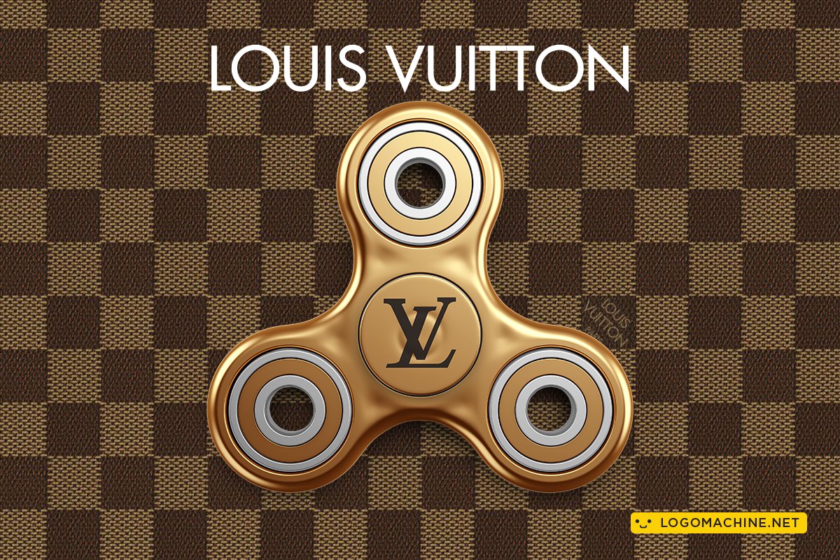 Логомашина on X: Louis Vuitton should consider selling these fidget  spinners 🔥🔥🔥 #FidgetSpinner #spinner  / X