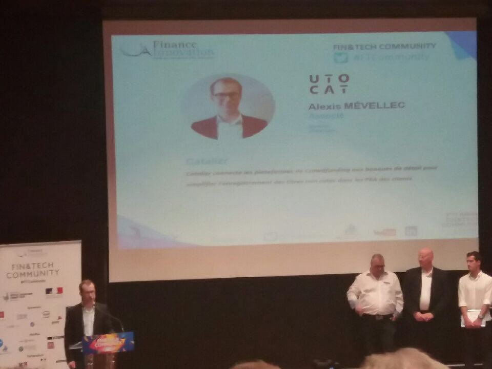 Utocat labellisée par <a href="/financeinnov/">Finance Innovation</a> pour sa solution Catalizr <a href="/utocat/">Utocat</a>