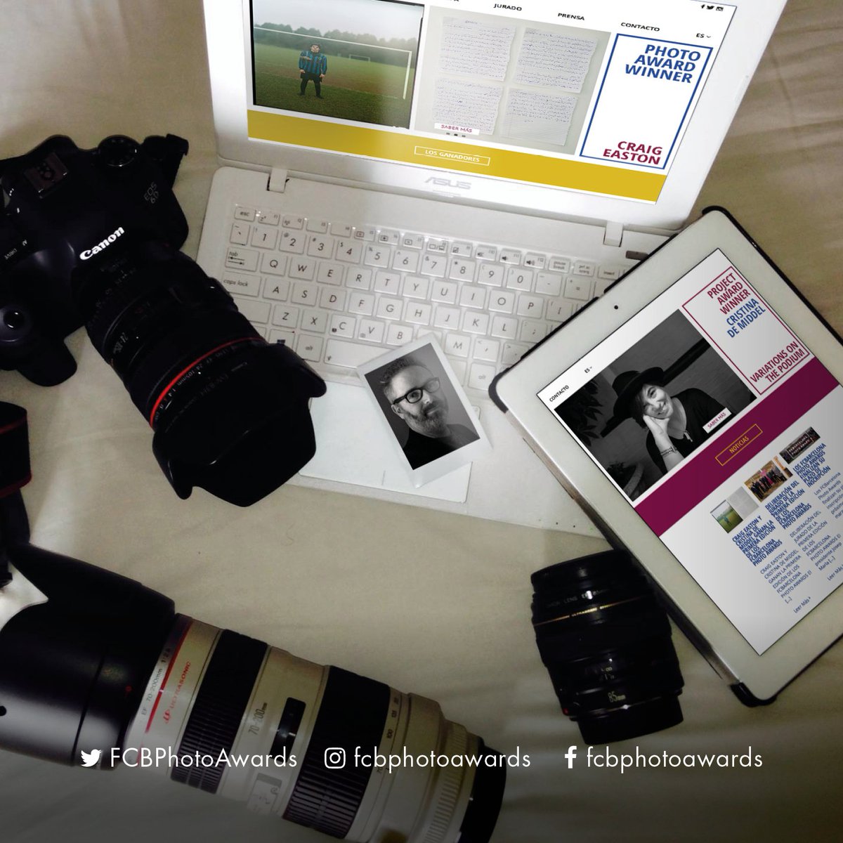 A partir de demà dia 21 vine al @MuseuAgbar, a Cornellà, a veure la mostra de fotografies guanyadores de #FCBPhotoAwards. Entrada gratuïta!