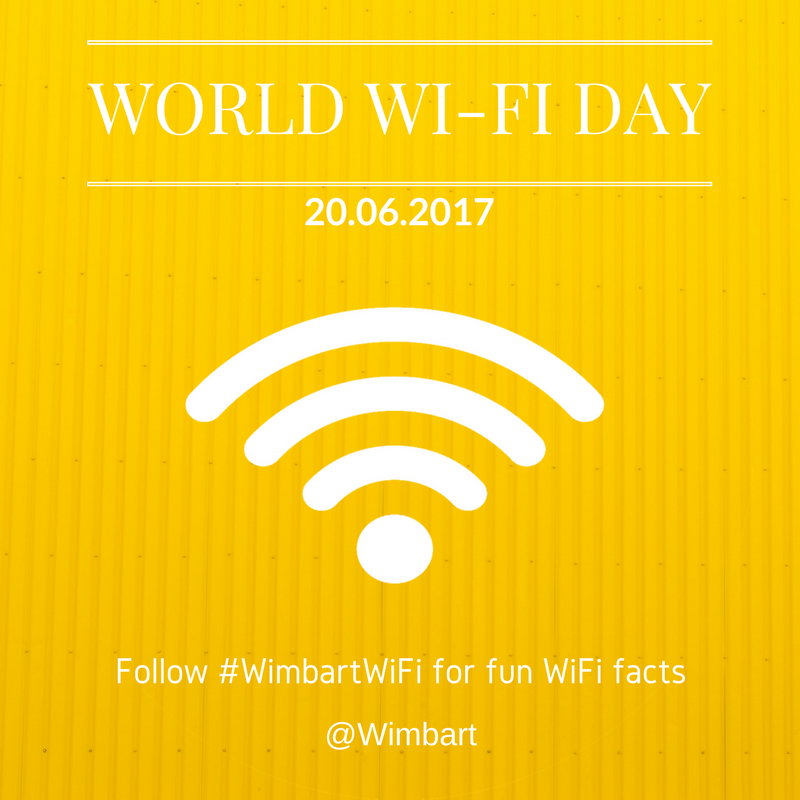 Wimbart's tweet photo. #FactOne: WiFi stands for Wireless Fidelity? #WimbartWifi #WiFiDay https://t.co/07xV0nBC3l