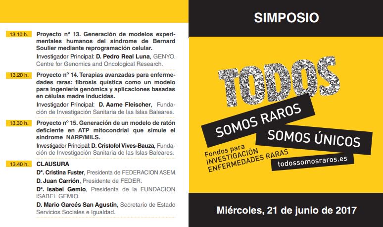 "Todos somos raros todos somos únicos" presentará los resultados de los proyectos de #investigación mañana en Madrid
buff.ly/2ryGRIf