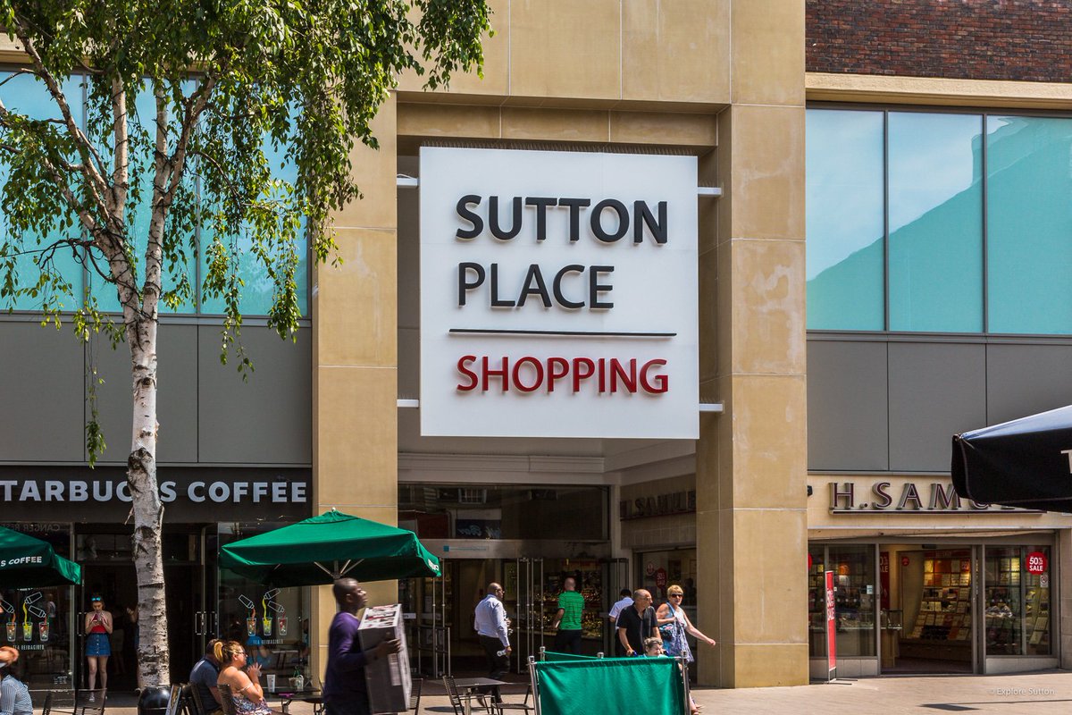 explore_sutton's tweet image. Name change? The New Signage is now up! Sutton Place Shopping #Sutton #highstreet