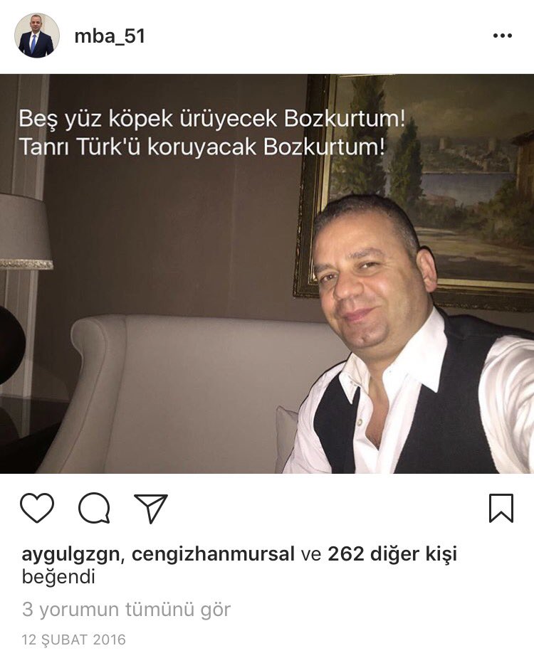 Ben demiştim size!