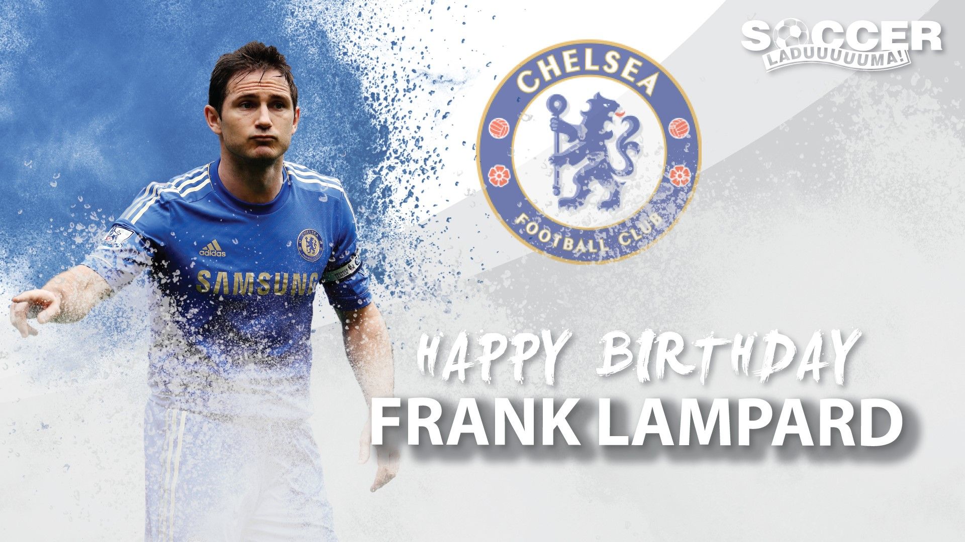 Happy Birthday to former Chelsea legend, Frank Lampard     Send through your wishes here! 