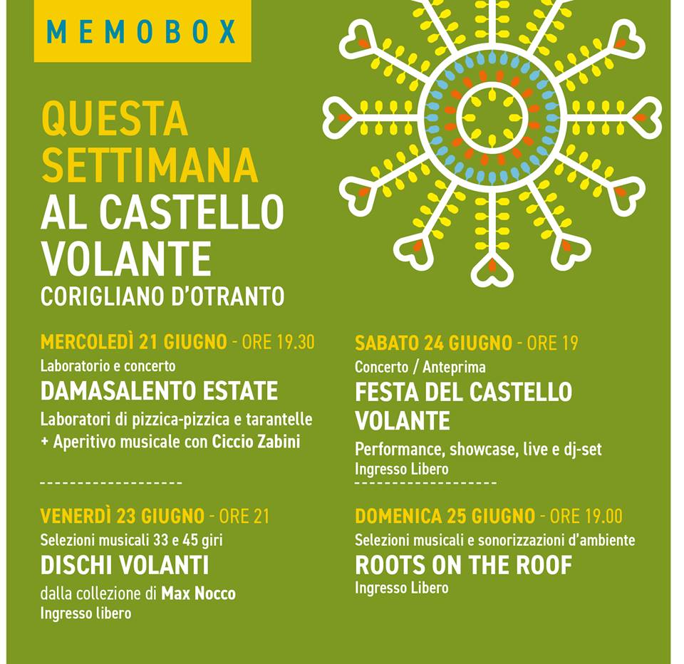 Coolclublecce's tweet photo. Gli appuntamenti della settimana al #CastelloVolante di #Corigliano 🏰

> https://t.co/FMydscAJ53 https://t.co/5WTBhnhjYu