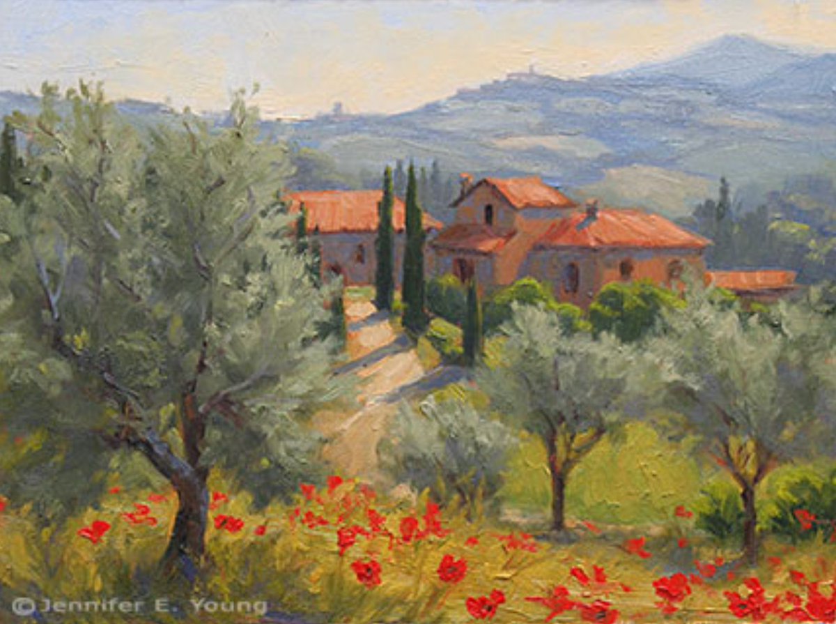 LuciaTassan's tweet photo. #BellaToscana🌻

🎨Jennifer E. Young©

Wishing everyone a very lovely #Tuesday🍒🌞 https://t.co/qkbXGITPqw