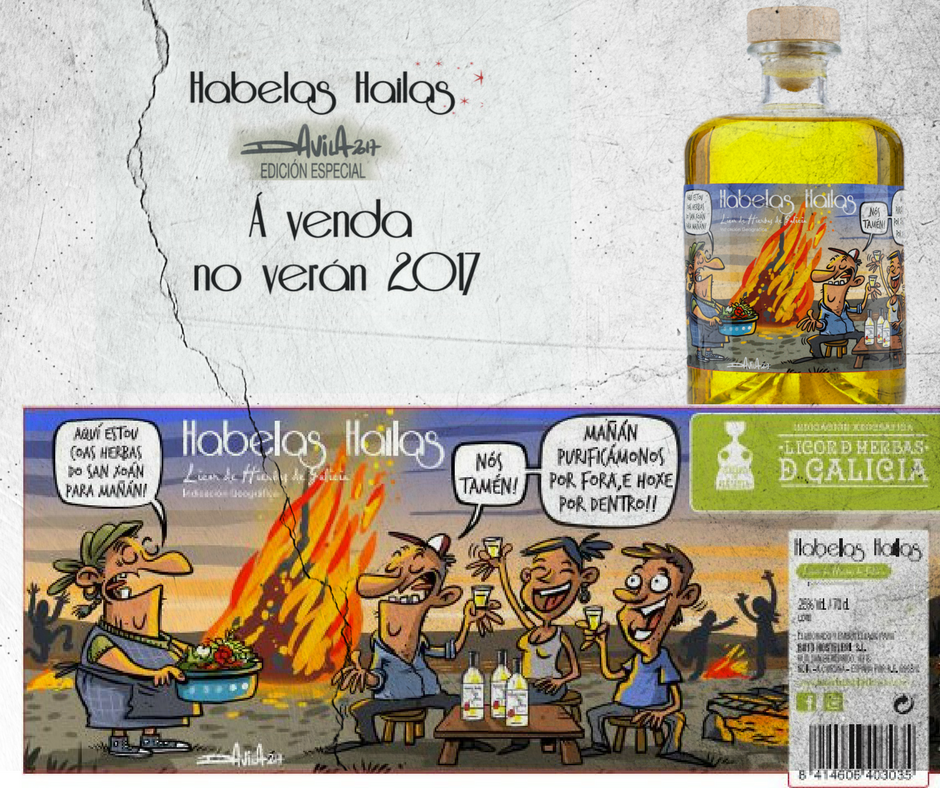 habelas_hailas's tweet image. Os presentamos 1 de los 6 sabores de la edición especial de #LuisDavila: nuestro licor de hierbas! #HabelasHailasLicores #muyfans @OBichero