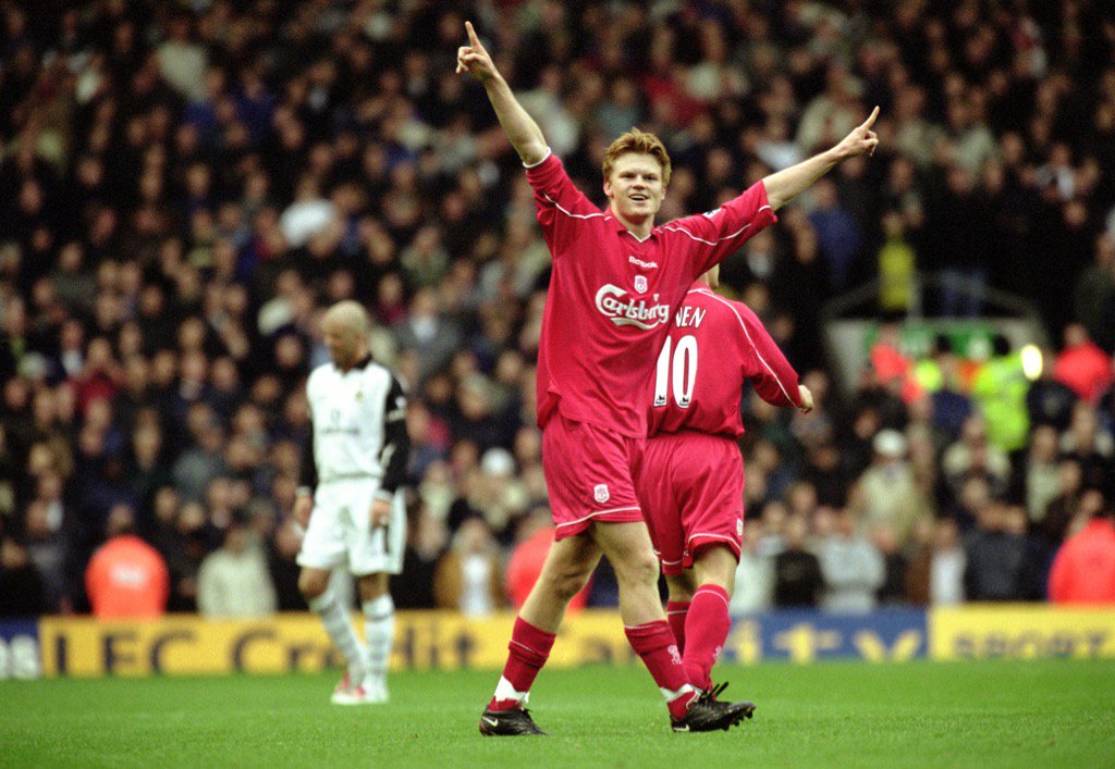 JARiiseOfficial's tweet photo. 16 years ago today I was standing in The Kop when Houllier asked me: "Do you wanna play here?" I will never forget 🙏🏻 https://t.co/EJjYAKdFpr