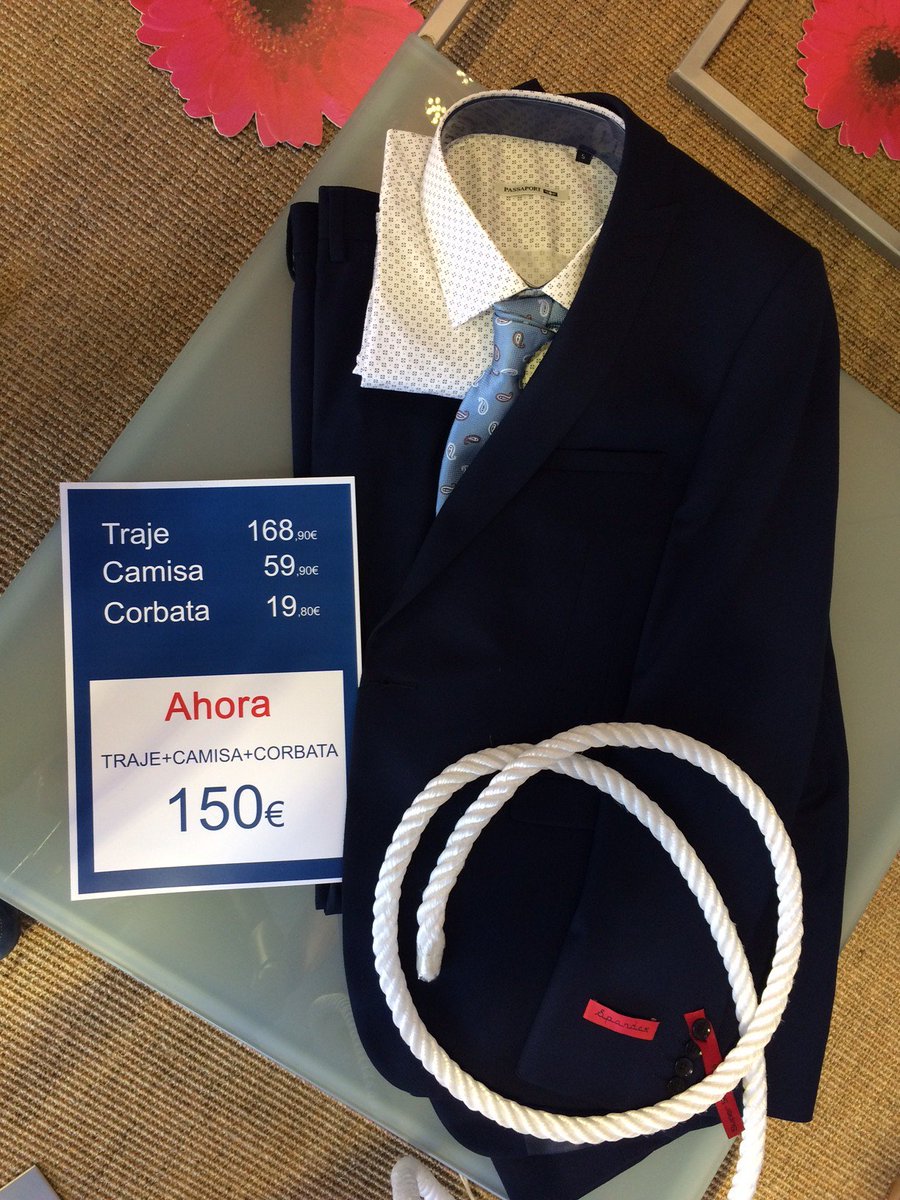redmoda_net's tweet photo. Promoción Solo unos días!!!
TRAJE + CAMISA PASSAPORT + CORBATA = 150€ https://t.co/xlLQ2qpQQ6