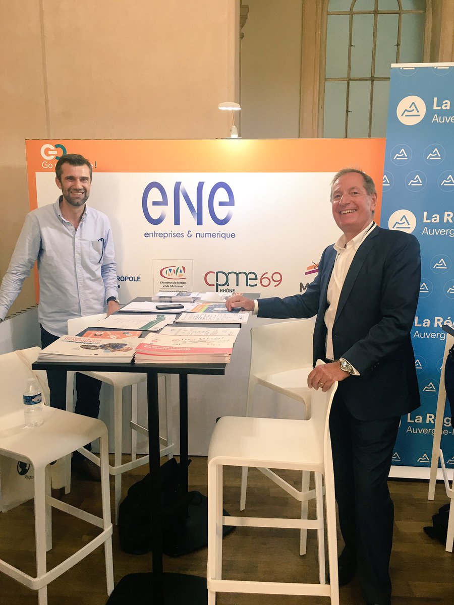 ENE_69's tweet photo. Quoi de neuf à l'@ENE_69 ?
On est en place sur #GoNumerique / stand C1 ! https://t.co/gj2lH5Kb5t