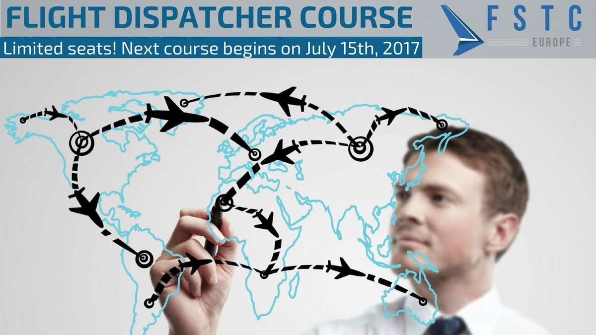Flight Dispatcher Course by FSTC Europe. Book your seat now and take advantage of our Summer offer! Contact us at fstc.eu