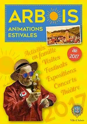 Lancement de la plaquette des animations estivales de cet été à Arbois. Dispo sur le notre site web, en mairie, commerces de la ville... 👓🌞