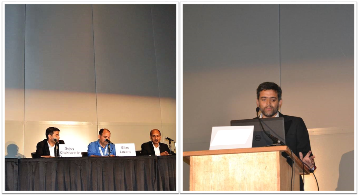 SilabTech's tweet photo. Day 1 @SilabTech  CEO, Sujoy Chakravarty @ "The IP Paradox "Panel #54DAC  @54thDAC https://t.co/Kss5A0aWuY