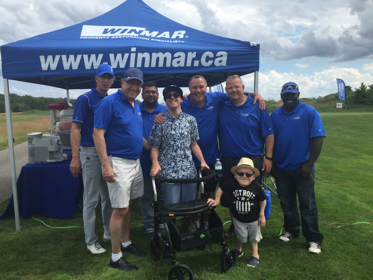 WINMAR® was a very proud sponsor at the Oakville Easter Seals Golf Tournament yesterday! #comingthroughforyou