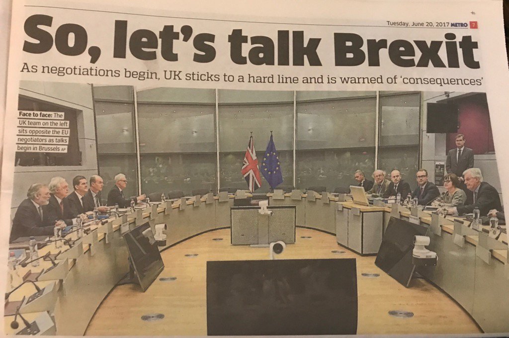 Anyone else feeling a tad bothered by a) the adversarial set up and b) lack of diversity in the room? #brexit