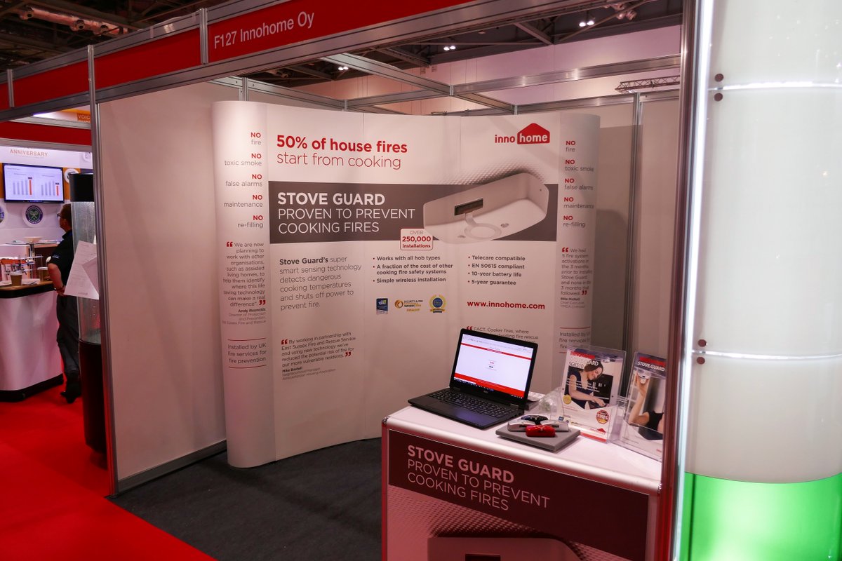 UnicookUK's tweet photo. today we are at @FIREXIntl with @Innohome #StoveGuard #FireSafety #FireAwareness #KitchenFires https://t.co/HCVjRWHjwy