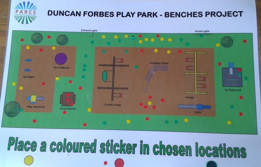Cull_Smith_LPP's tweet photo. PARCS - a group to improve community spaces. We're looking to put seating in Culloden park. Tell us where! @i_curlywurly @SmithtonPS https://t.co/BTXhfHo9pb