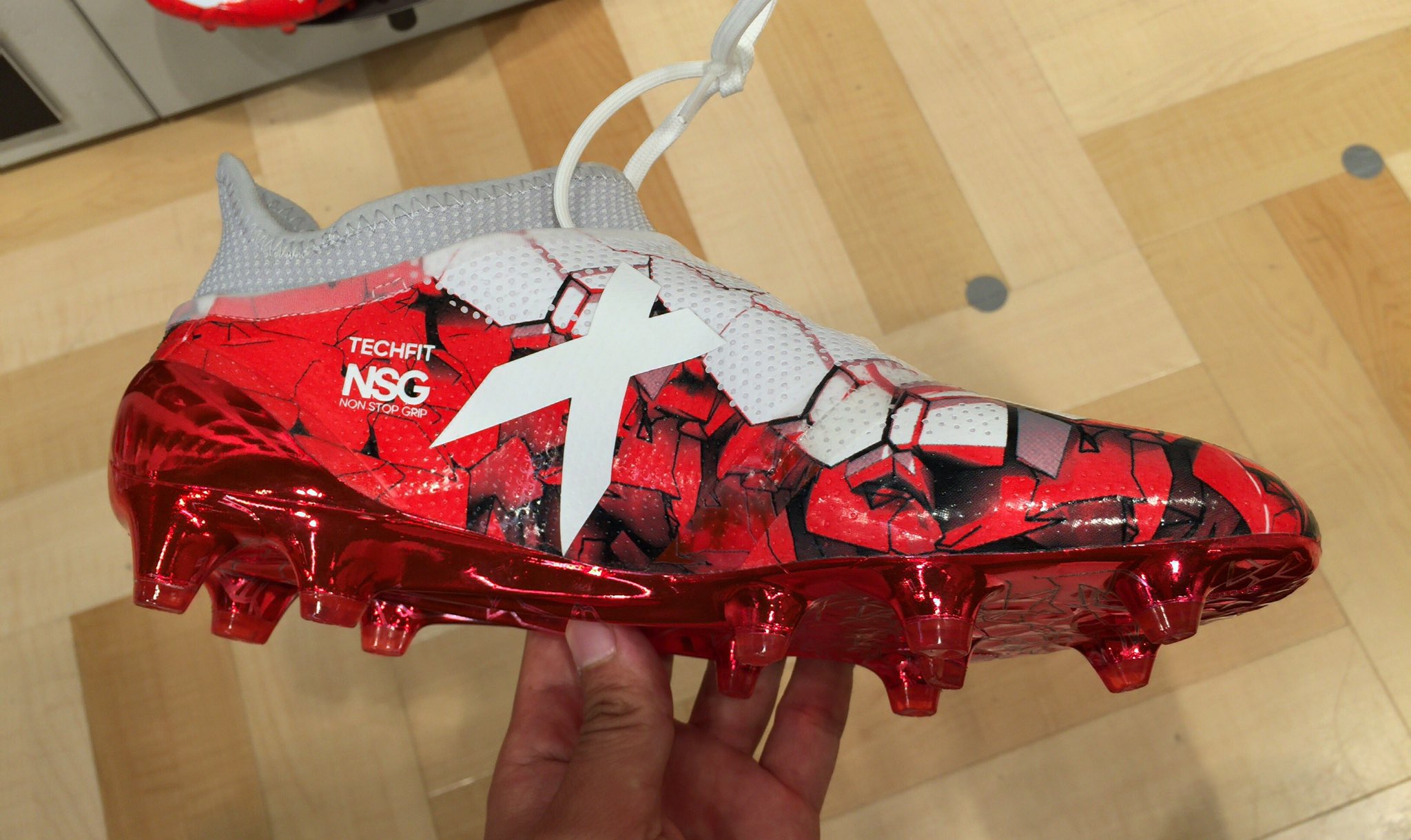 アディダス エックス17+ピュアスピード CONFED アディダス