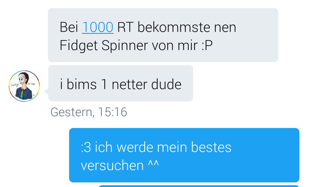 Luvereax's tweet photo. Leute, bitte helft mir, brauche 1000 RT's für nen Fidget Spinner von @BildVideoFakt ❤ PS: spende diesen Fidget Spinner an bedürftige Kinder https://t.co/a5FZGxHplO