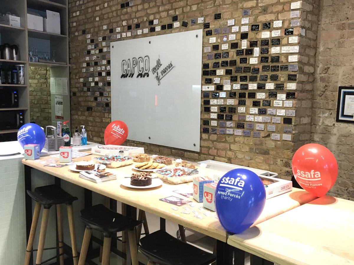 bobbystewart87's tweet photo. All set for the @Capco #BigBrewUp! Raising money for @SSAFA! #ArmedForcesWeek #CapcoCSR #CSR https://t.co/3g2ExIua1Z