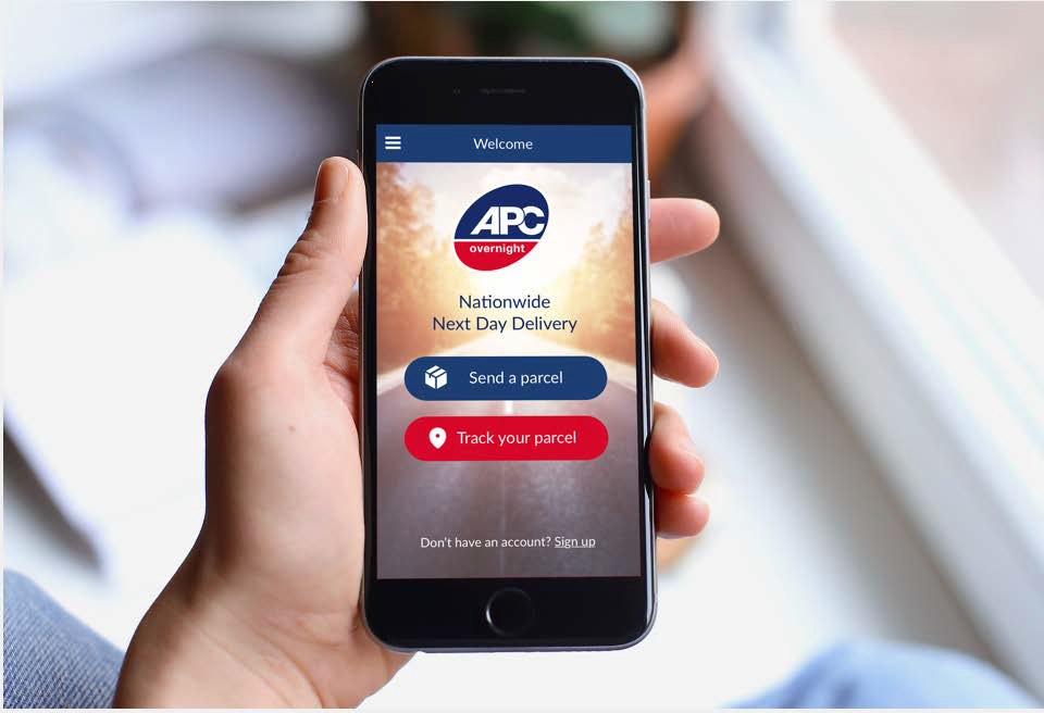 apc_direct's tweet photo. Book a collection or track your delivery on the move with the #APCDirect app. Available now on App store https://t.co/5b6uC6DwF7 https://t.co/dVCfOg27Of