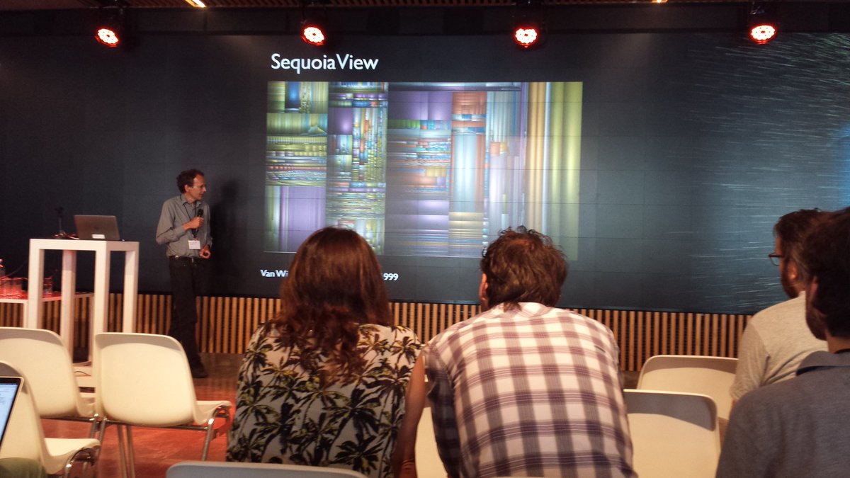 VisualAnimus's tweet photo. Jack van wijk's talk on information visualisation to visual analytics was fantastically interesting. #dataviz #DataScience https://t.co/iuHOMdAUQh